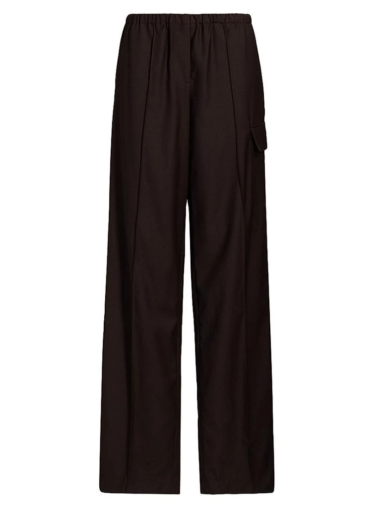 Helmut Lang Relaxed-Fit Wool Cargo Trousers 1