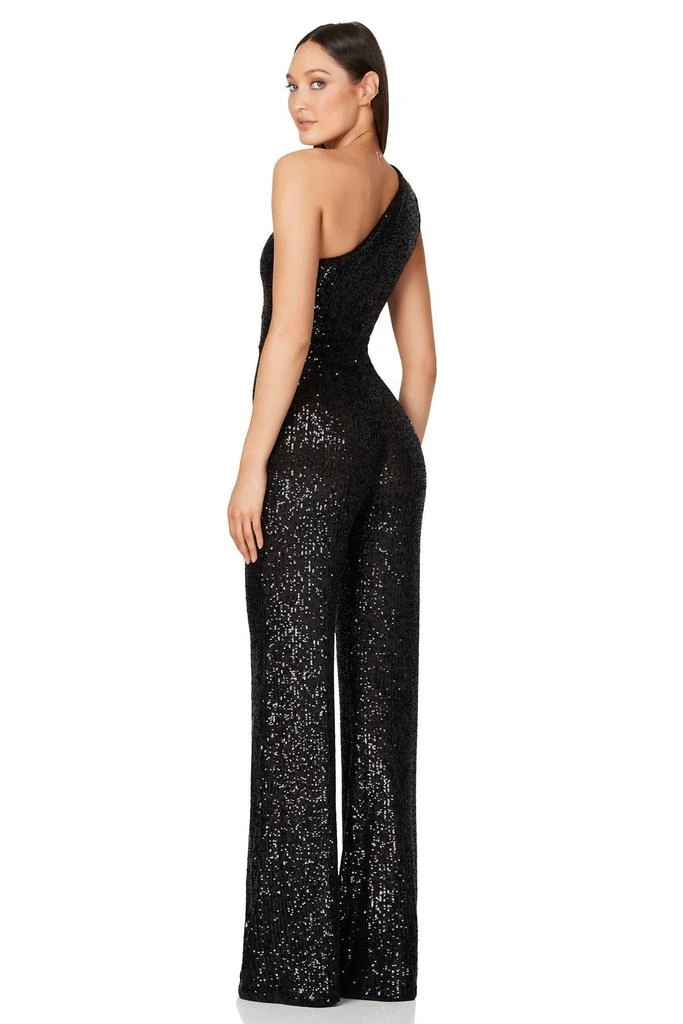 Nookie Treasure Sequin Jumpsuit In Black 3