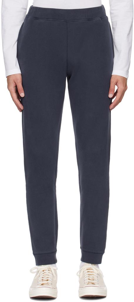 Sunspel Navy Slim-Fit Sweatpants