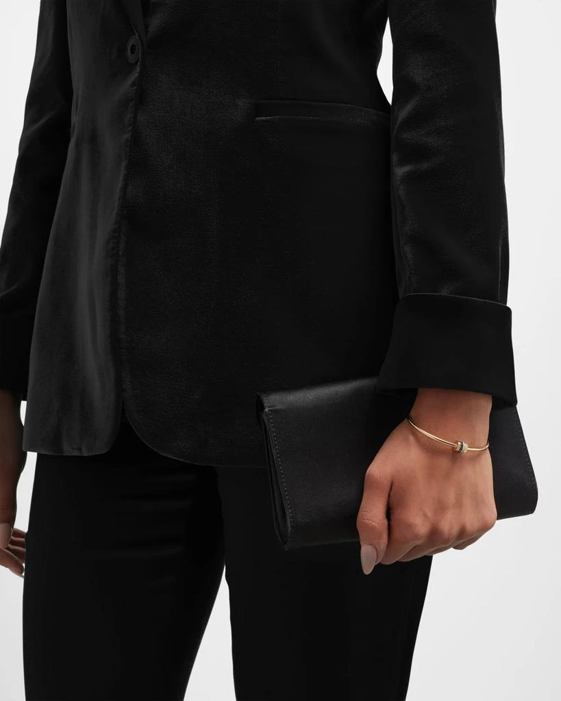 Boucheron Quatre 18K Gold Diamond Bangle Bracelet 5