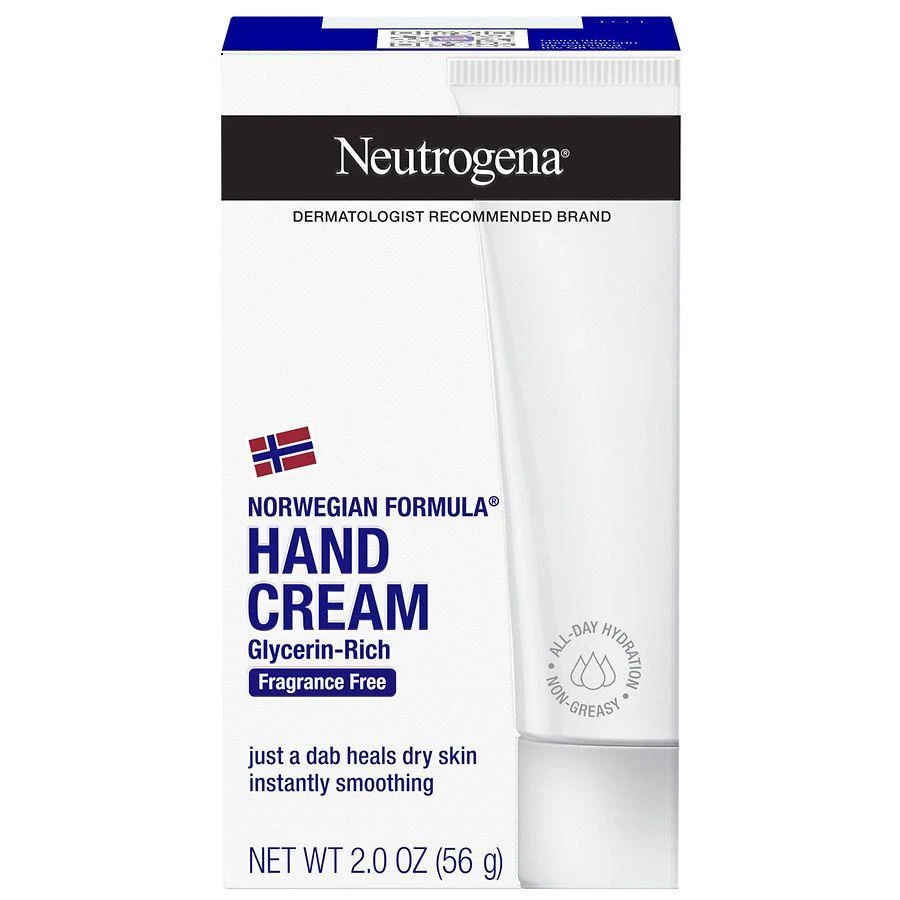 Neutrogena Norwegian Formula Dry Hand Cream, Fragrance-Free Fragrance Free 1