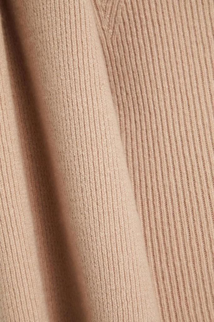 Arch4 Coco ribbed cashmere midi dress 4
