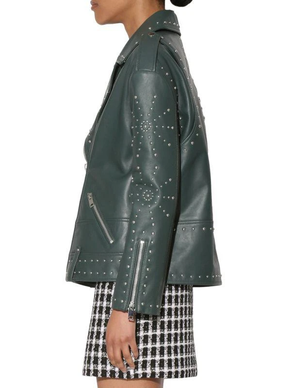 Walter Baker Skyler Studded Leather Biker Jacket 3