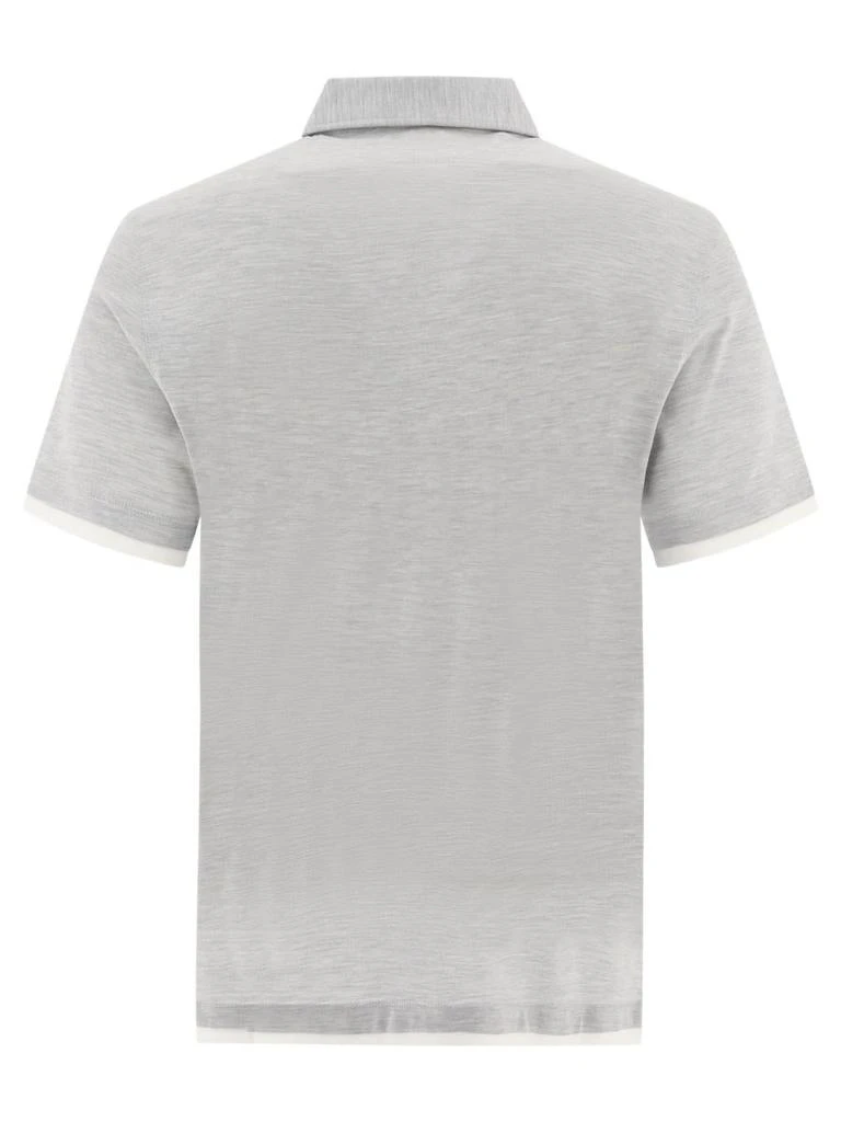 Brunello Cucinelli Brunello Cucinelli "Faux-Layering" Polo Shirt 2