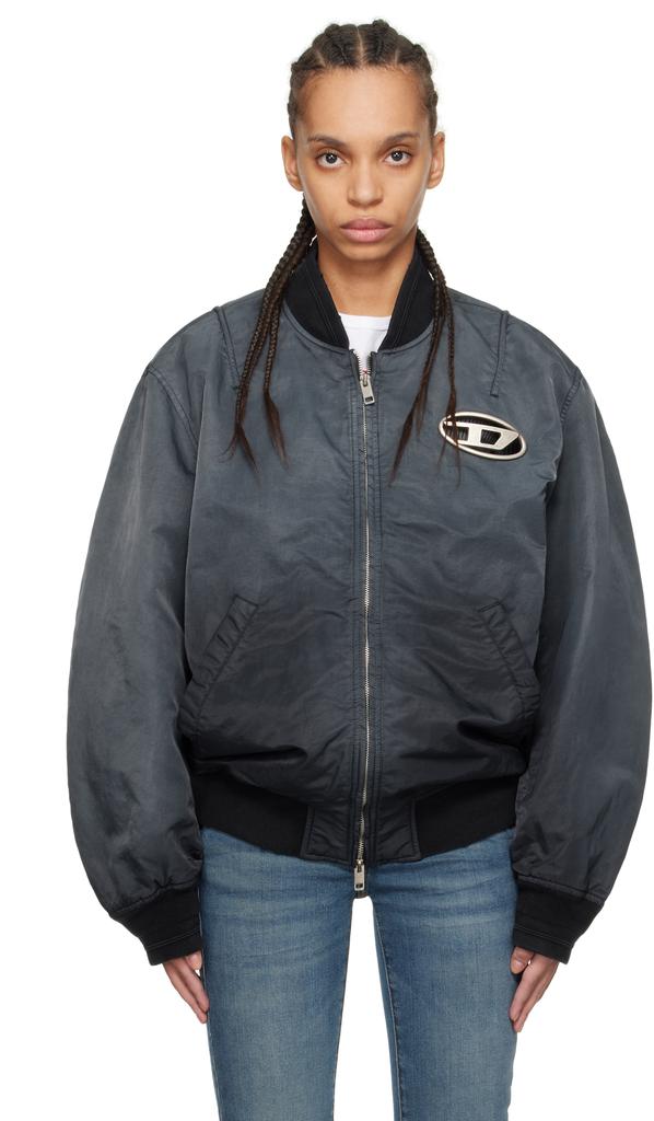 MA-1 Diesel Bomber Kepes Diesel Black J-Kepes Bomber Jacket - Jackets - BeyondStyle