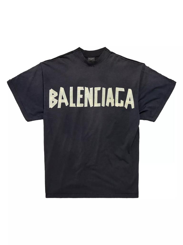 【BALENCIAGA】Activewear Tシャツ ラージフィットブラック Balenciaga Activewear T-Shirt Medium Fit | Saks Fifth Avenue
