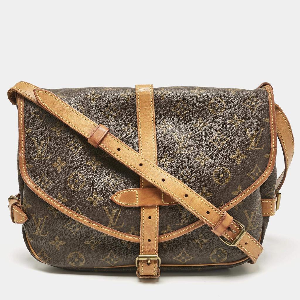 Louis Vuitton Louis Vuitton Monogram Canvas Sofia Coppola Flore Saumur 30 Bag