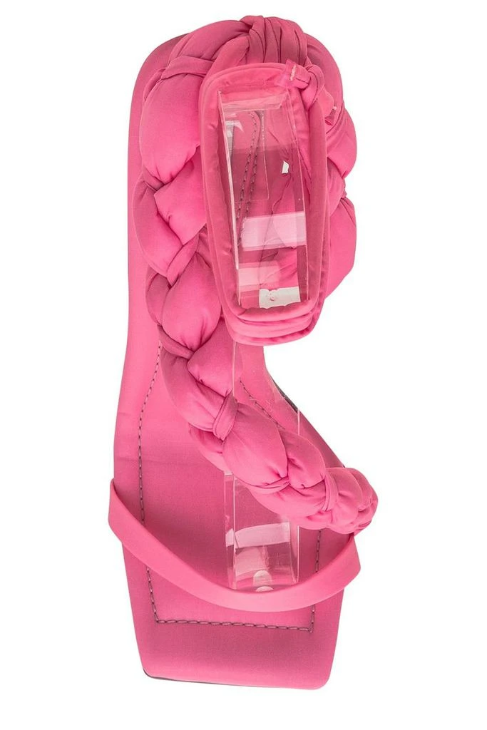 Sebastian Sebastian Braided Ankle Sandals 4