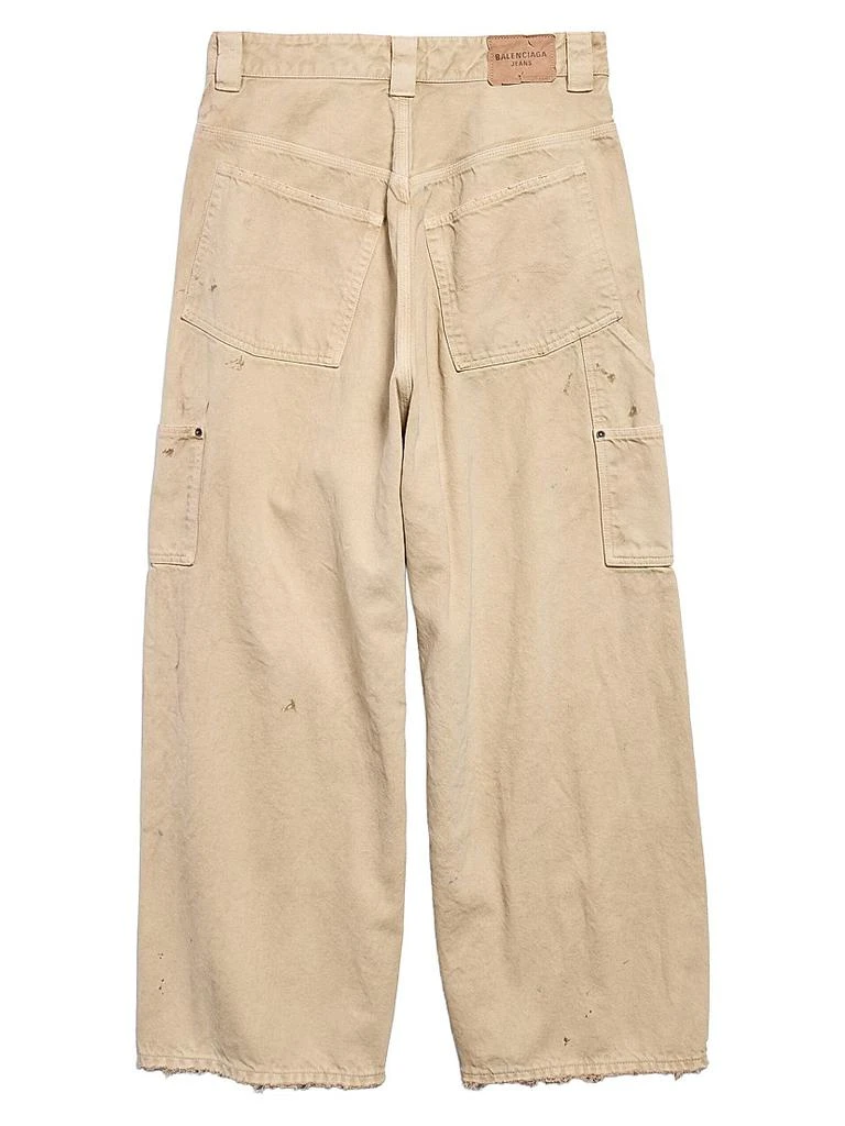 Balenciaga Ripped Off Baggy Jeans 2