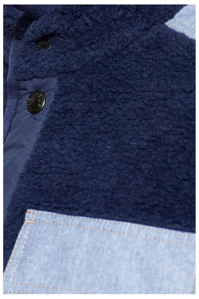 Moncler Moncler Grenoble Logo-Patch Button-Up Gilet 5