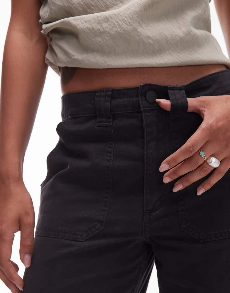 ALL SAINTS Allsaints Florence cuffed jogger trouser in black - BLACK 2