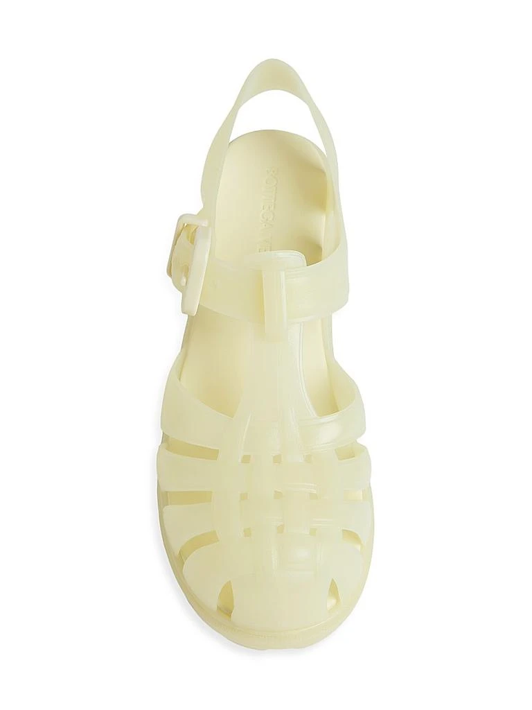 Bottega Veneta Medusa 50MM Block-Heel Jelly Sandals 5