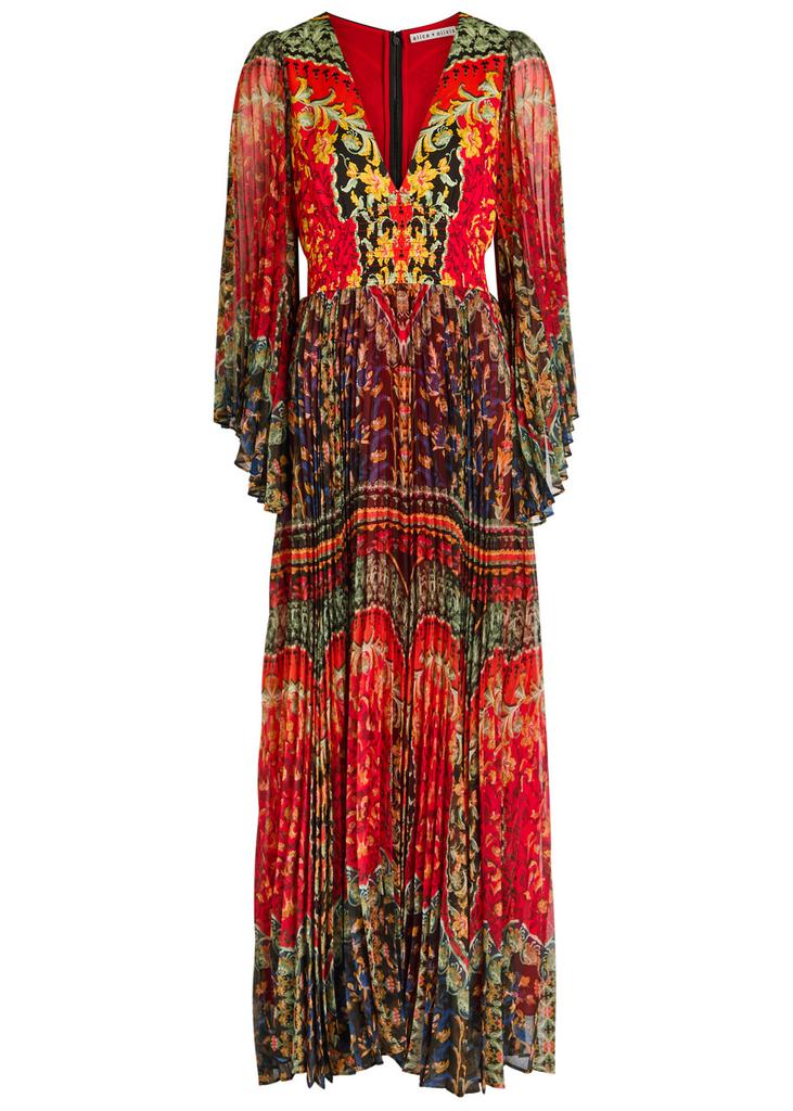 Alice+Olivia■ Tara High Low Midi Dress ■ドレス Alice and Olivia Tara High Low Midi Dress | Bloomingdale's