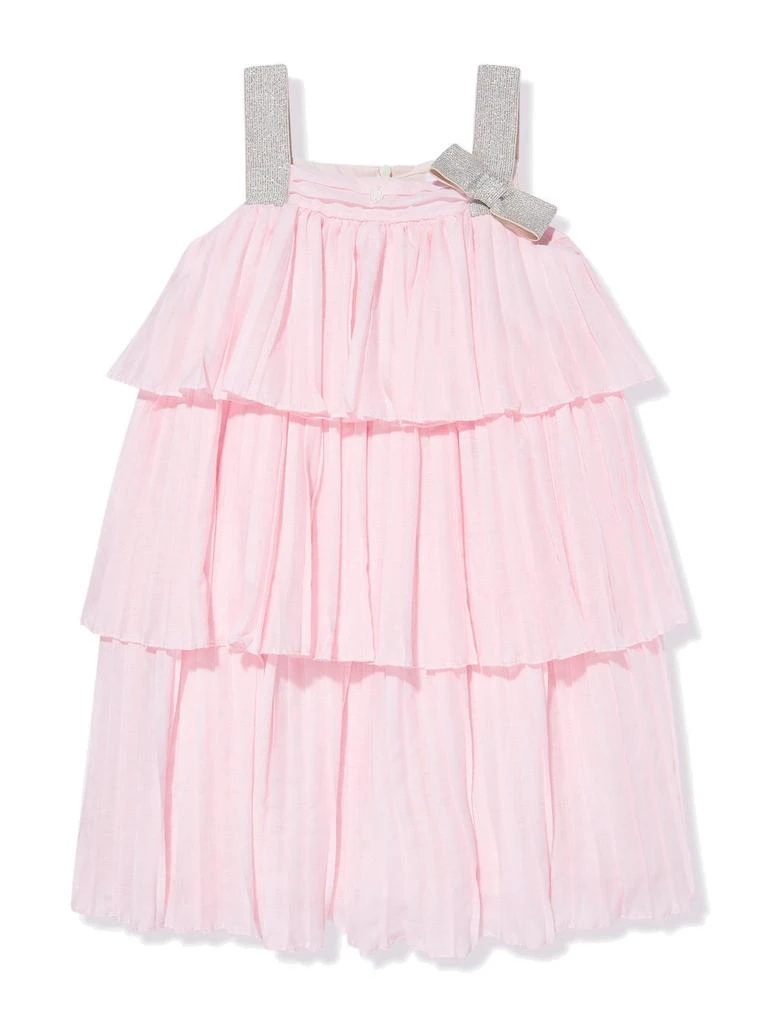 Patachou Patachou Bow Detailed Tulle Dress 1