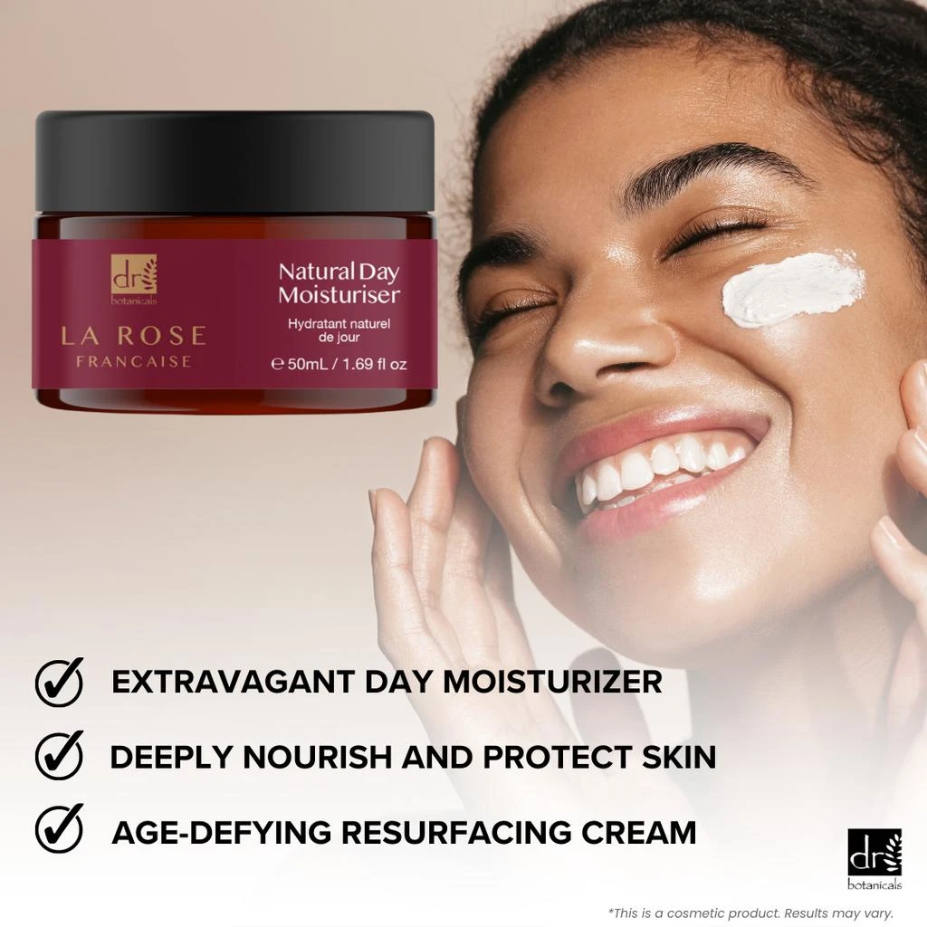 Dr. Botanicals La Rose Française - Day Moisturiser 4