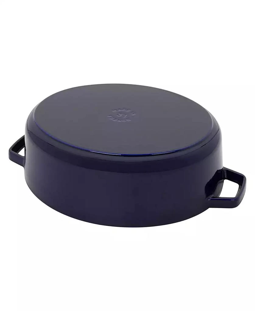 Staub Cast Iron 6.25qt Wide Oval Dutch Oven 4