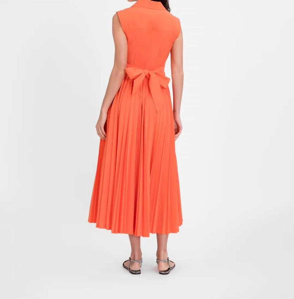 Tanya Taylor Carissa Dress In Flame 2