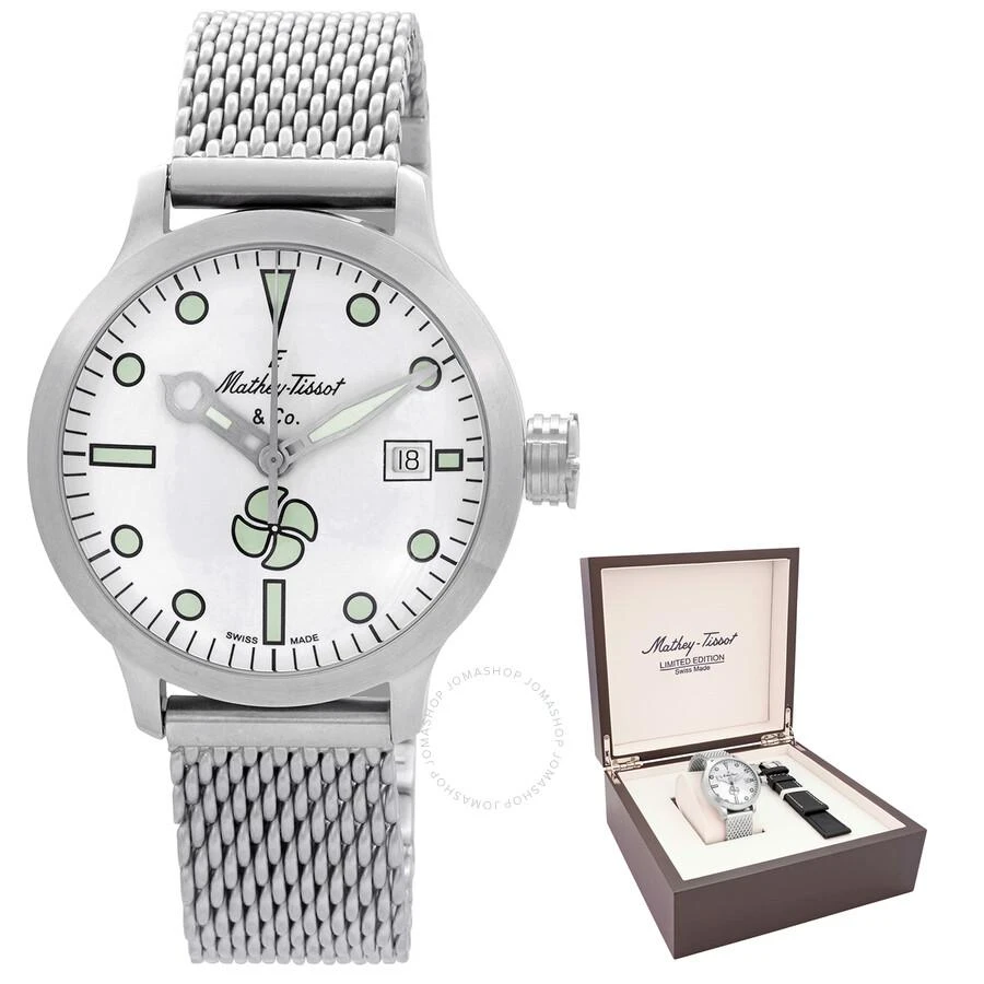 Mathey-Tissot Elica Automatic White Dial Men's Watch U-121AI 1