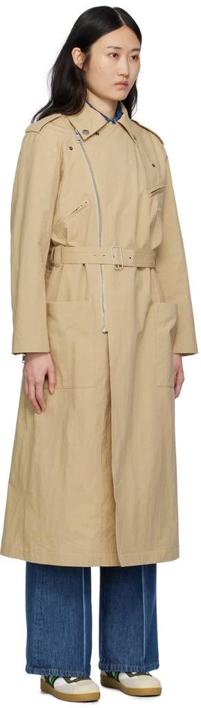 A.P.C. Beige Natacha Ramsay-Levi Edition Madame Recamier Trench Coat 2