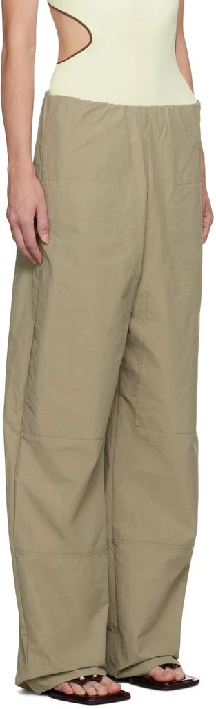 Paris Georgia Khaki Cocoon Track Pants 2
