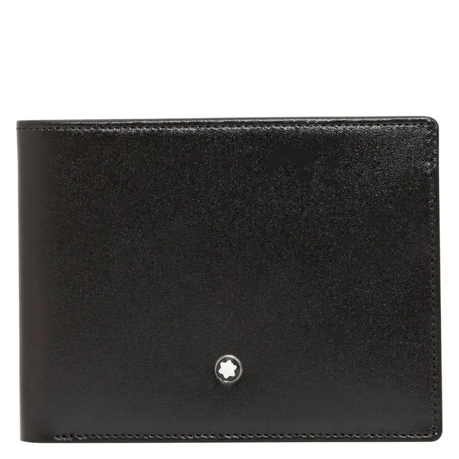 MontBlanc Montblanc Meisterstuck Leather 6cc Wallet In Black