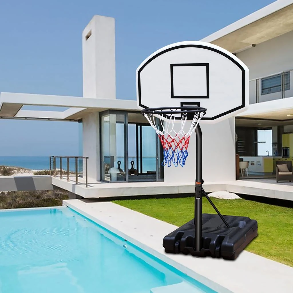 Streamdale Furniture Streamdale Adjustable Poolside Basketball Hoop for All Ages 3