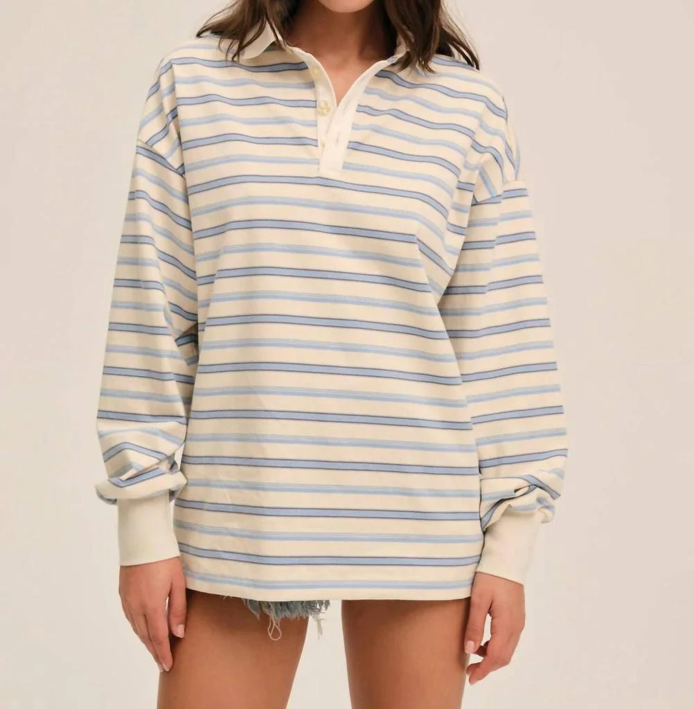 For Love 
Lemons For Love 
Lemons - Ashton Polo Top 4