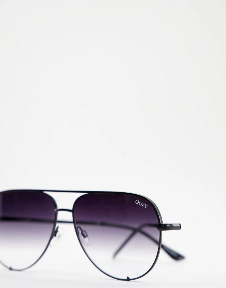 Quay Quay High Key sunglasses in black fade 3