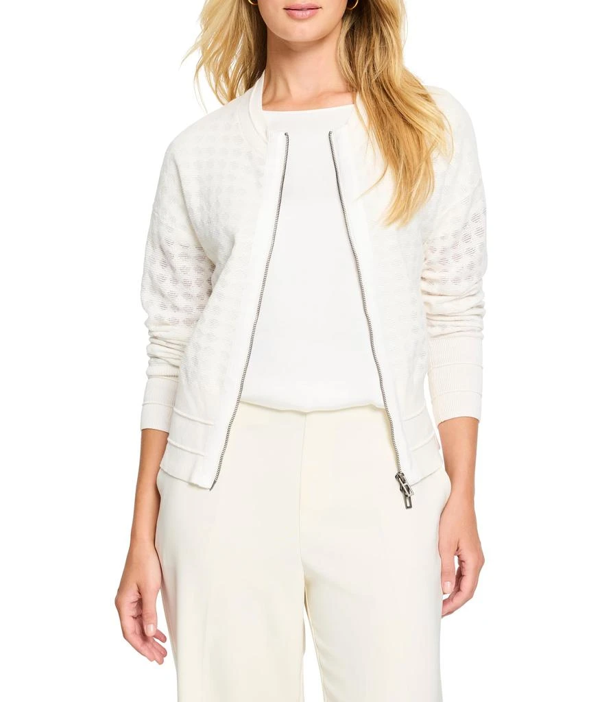 NIC+ZOE Sheer Stitch Cardigan 1