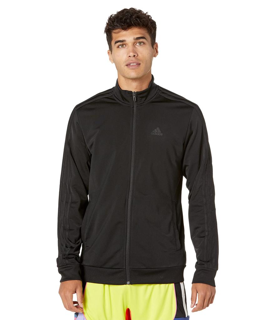 adidas essentials track jacket black