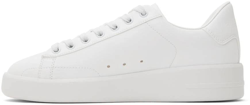 Golden Goose White Purestar Sneakers 3