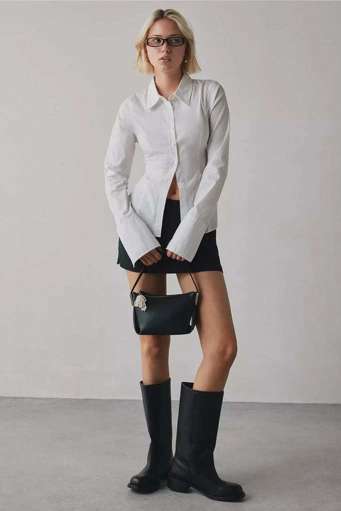 Urban Outfitters UO Leilani Slim Button Up Shirt 2