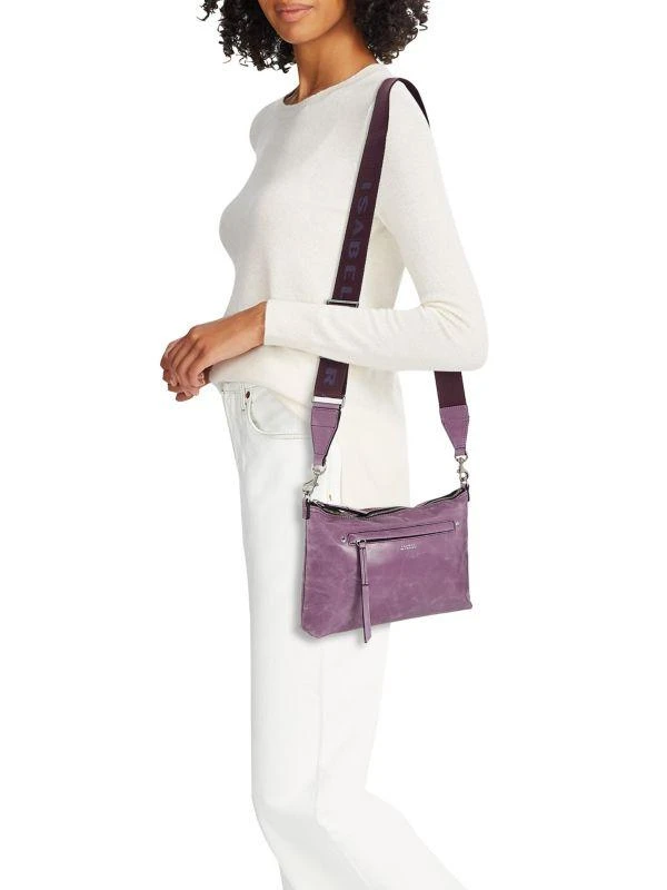 Isabel Marant Nessah Patent Leather Shoulder Bag 2