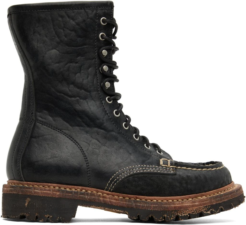 VisVim Black Scout Moc Hi-Folk Boots 1