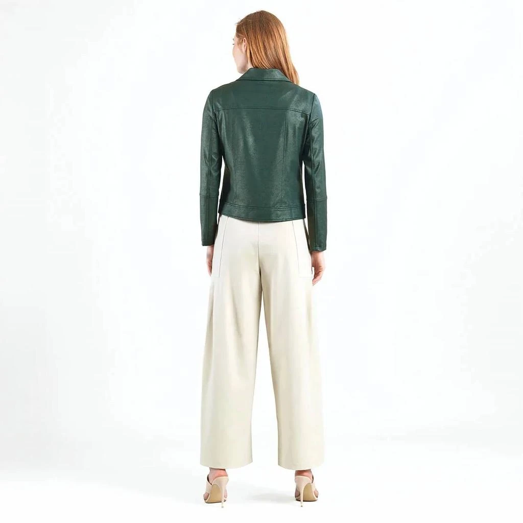 CLARA SUNWOO Clara Sunwoo - Liquid Leather Moto Jacket 3