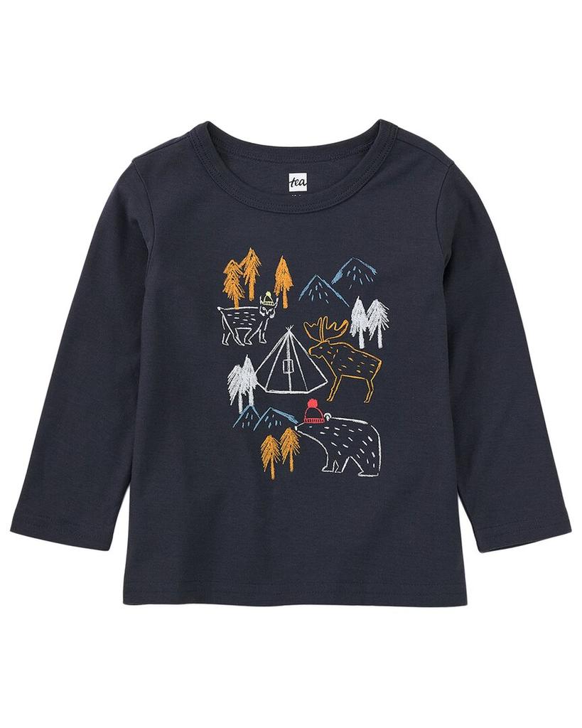 Tea Collection Camping Graphic T-Shirt