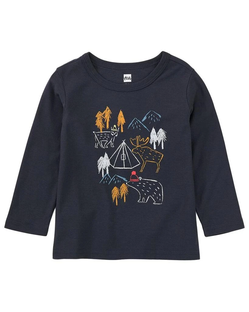 Tea Collection Camping Graphic T-Shirt 1