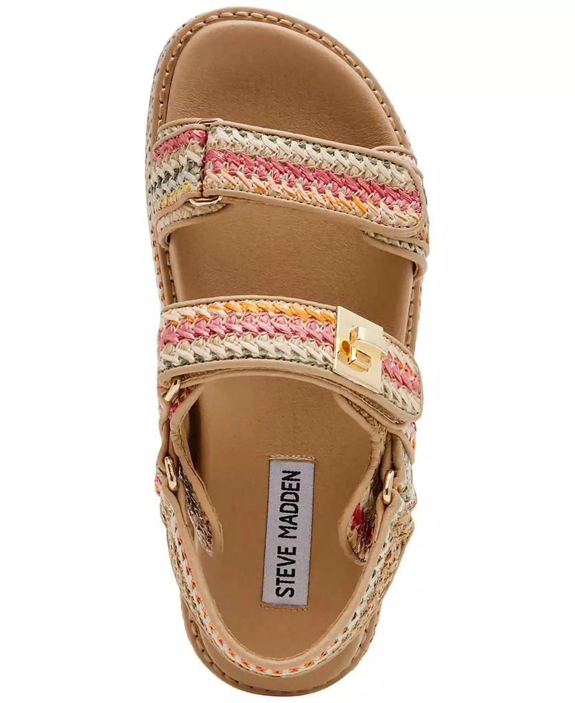Steve Madden Women's Bigmona Platform Footbed Sandals 4