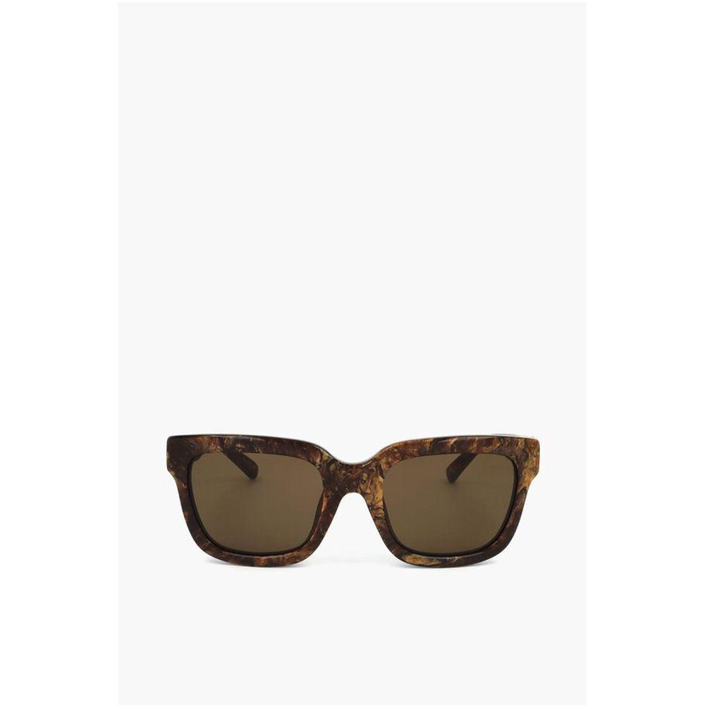 Linda Farrow PHILLIP LIM Marble Effect Frame Wayfarer Men's Sunglasses