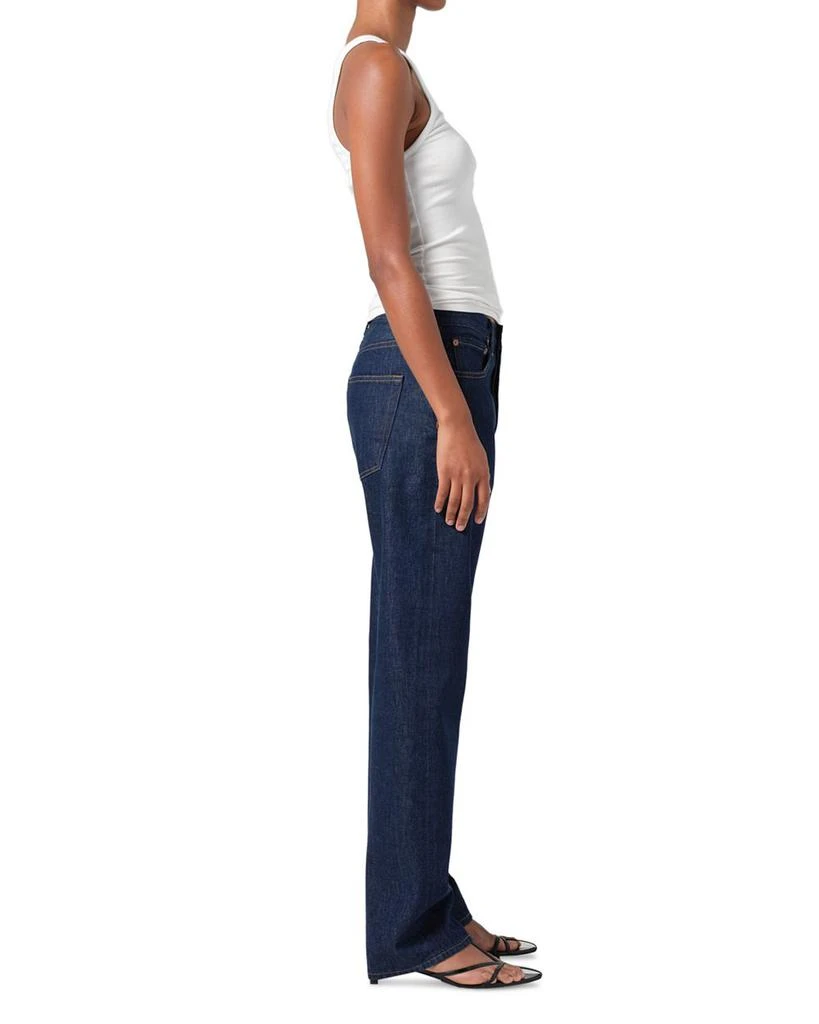 AGOLDE Kelly High Rise Straight Leg Jeans in Rinse 4