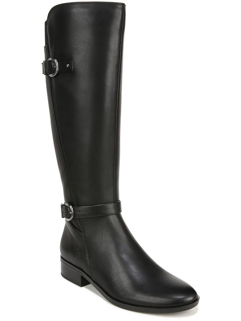 Naturalizer Sahara Womens Faux Leather Knee-High Boots