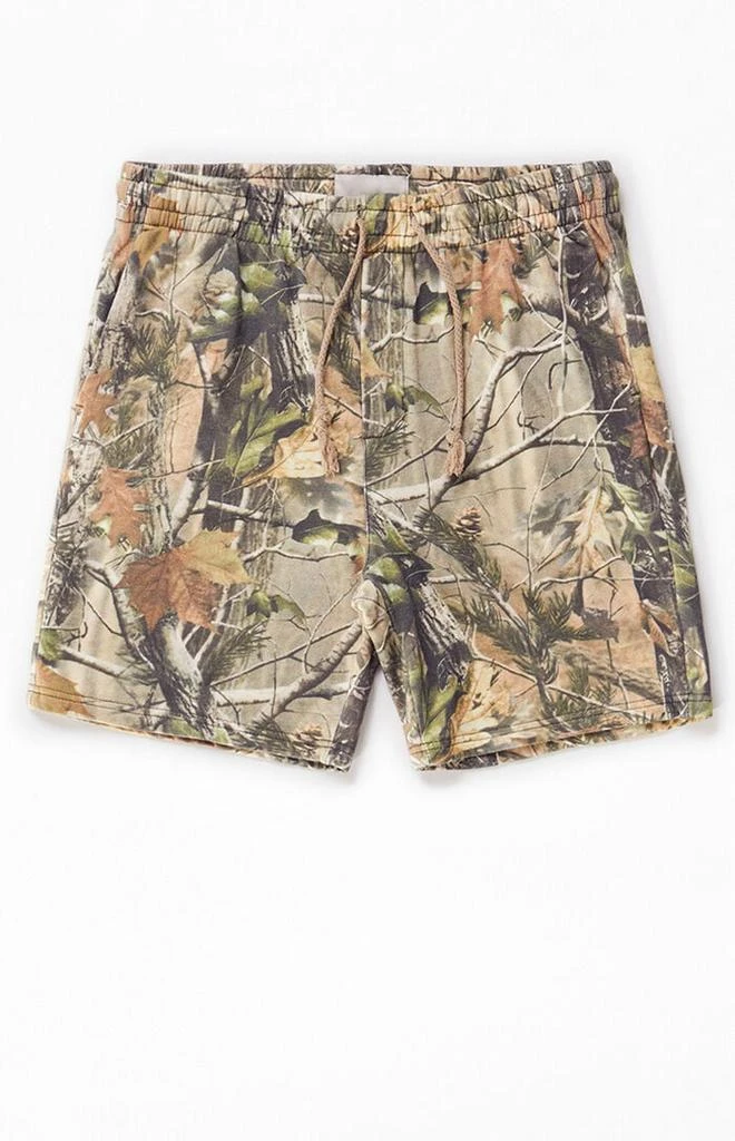 PacSun Camo Fleece Volley Sweat Shorts 1