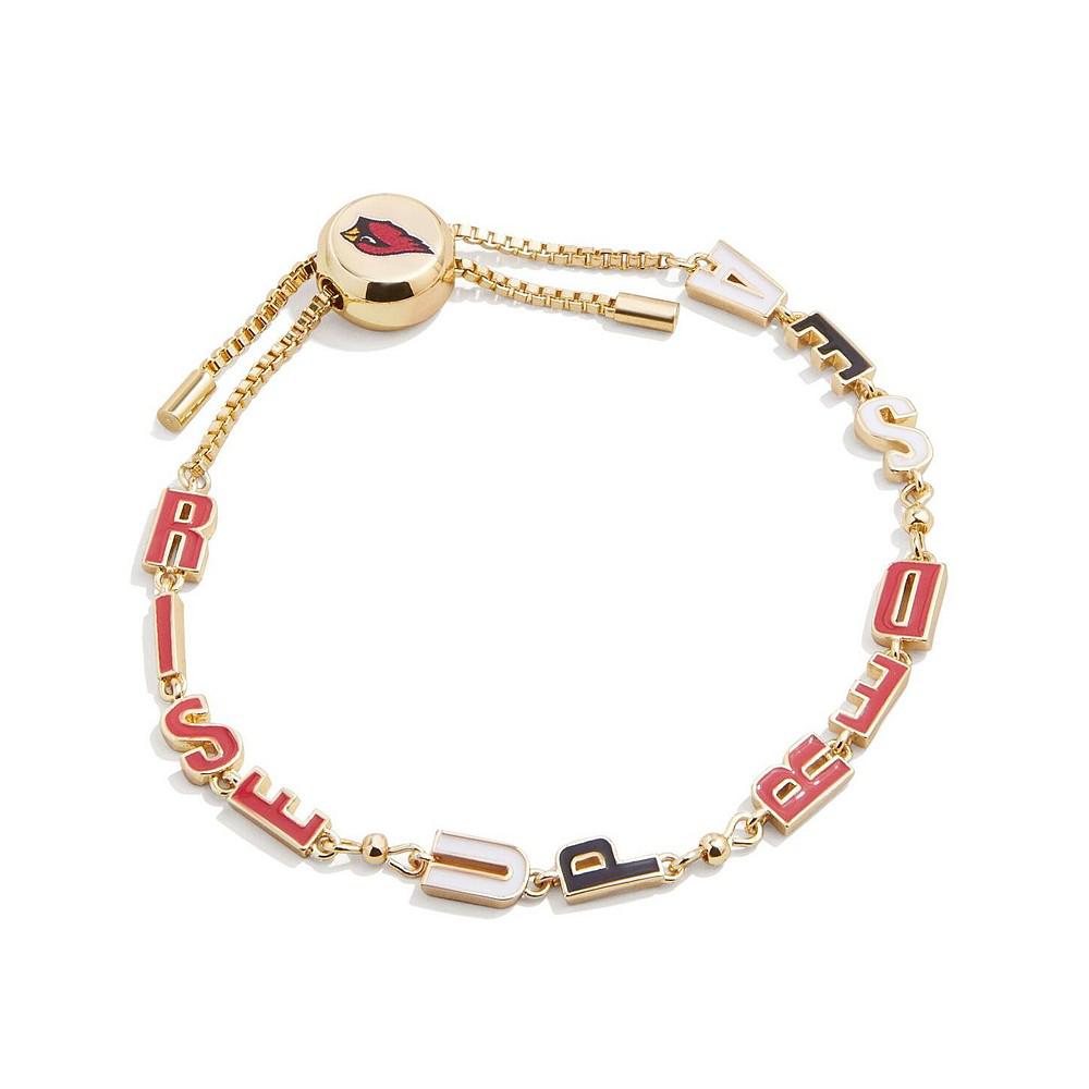 Baublebar Gold Arizona Cardinals Slogan Pull-Tie Bracelet