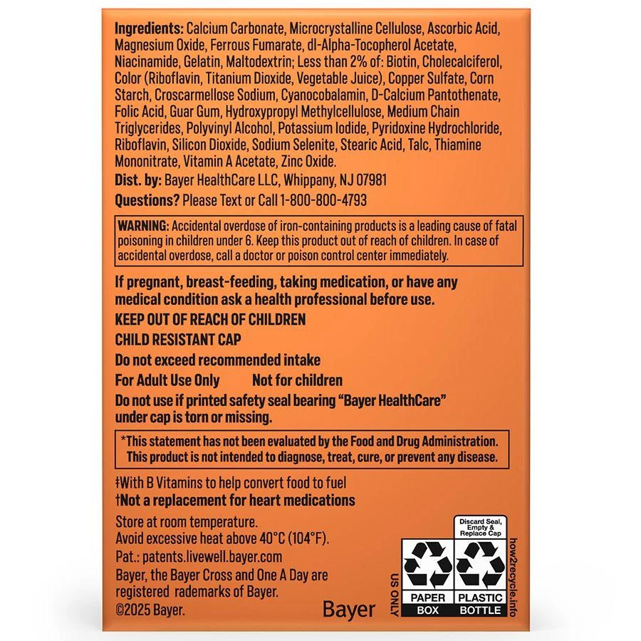 One A Day Women¿s Multi-Vitamin, Tablets 2