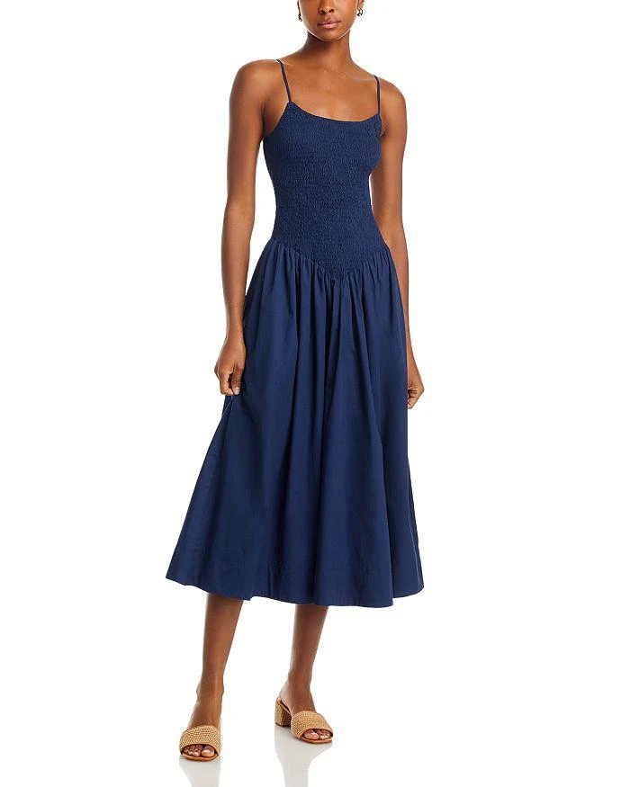 Denim Bustier Midi Dress - Exclusive  On Sale Now with Up to 20% Off |  Discover Exclusive Deals & Savings at BeyondStyle  Authentic AQUA women| dress with Limited-Time Discounts, Free Shipping,