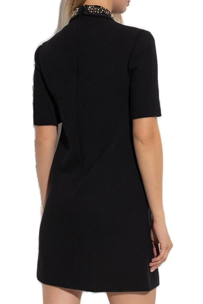 Versace Versace Embellished Short-Sleeved Mini Dress 3