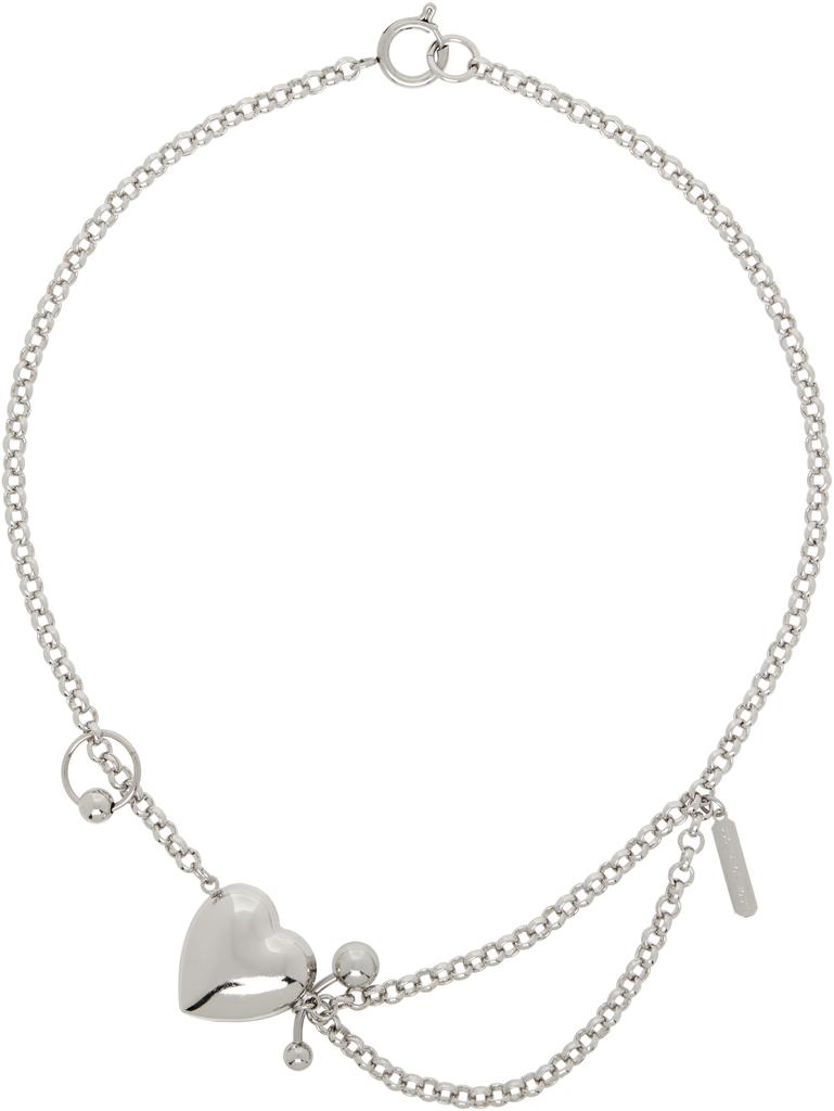 Justine Clenquet Silver Lucy Necklace - Necklaces - BeyondStyle