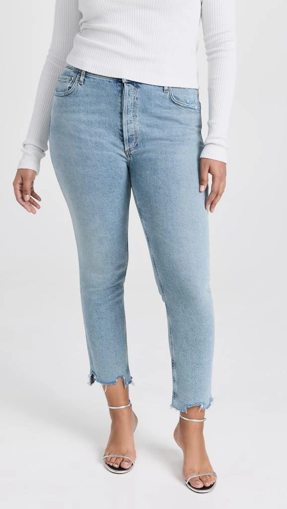 AGOLDE Nico High Rise Slim Fit Jeans 7