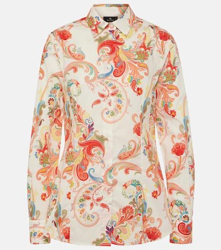 ETRO Paisley cotton-blend shirt 1