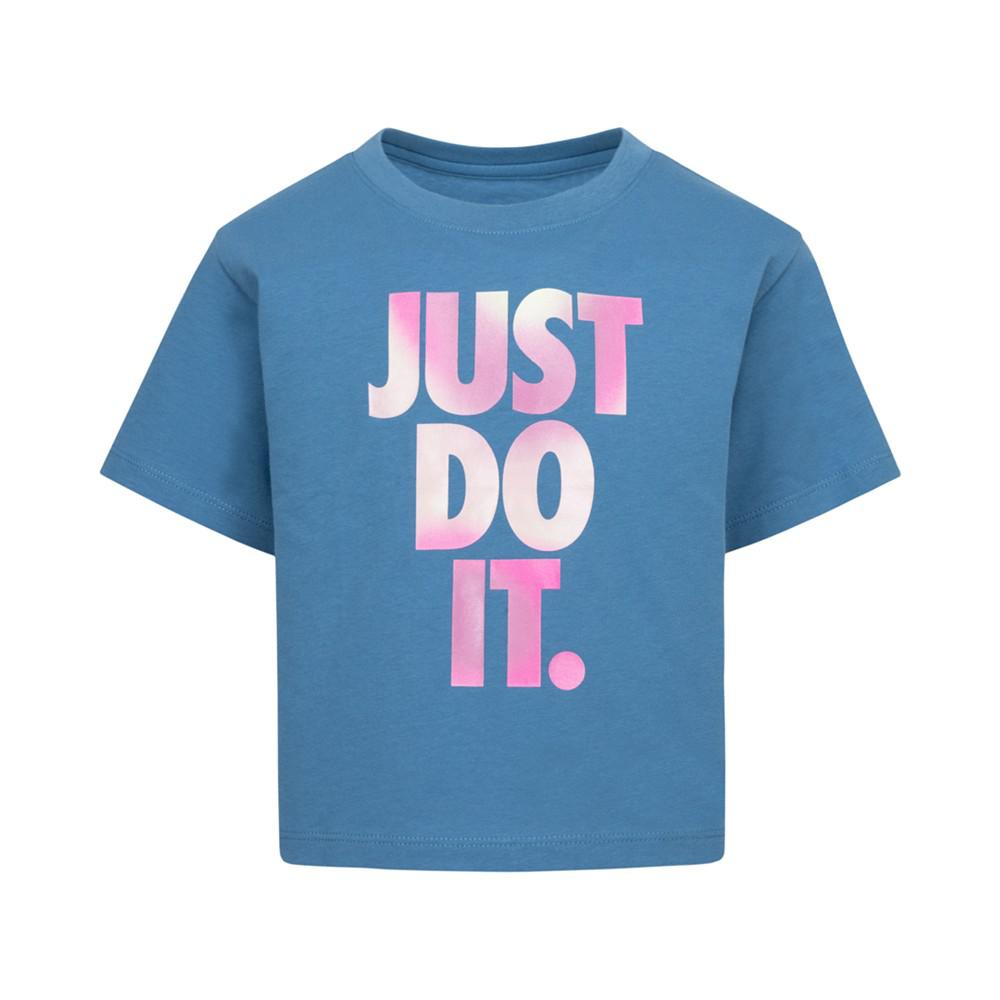Macy's Nike Little Girls Solarized Just Do It Graphic T-Shirt